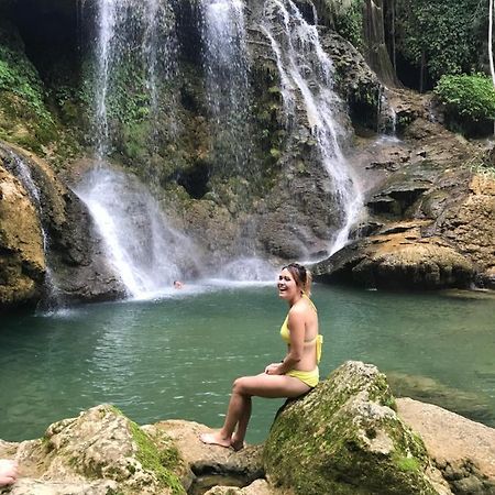 Lepont Mu Waterfall Bungalow Hòa Bình Exterior foto