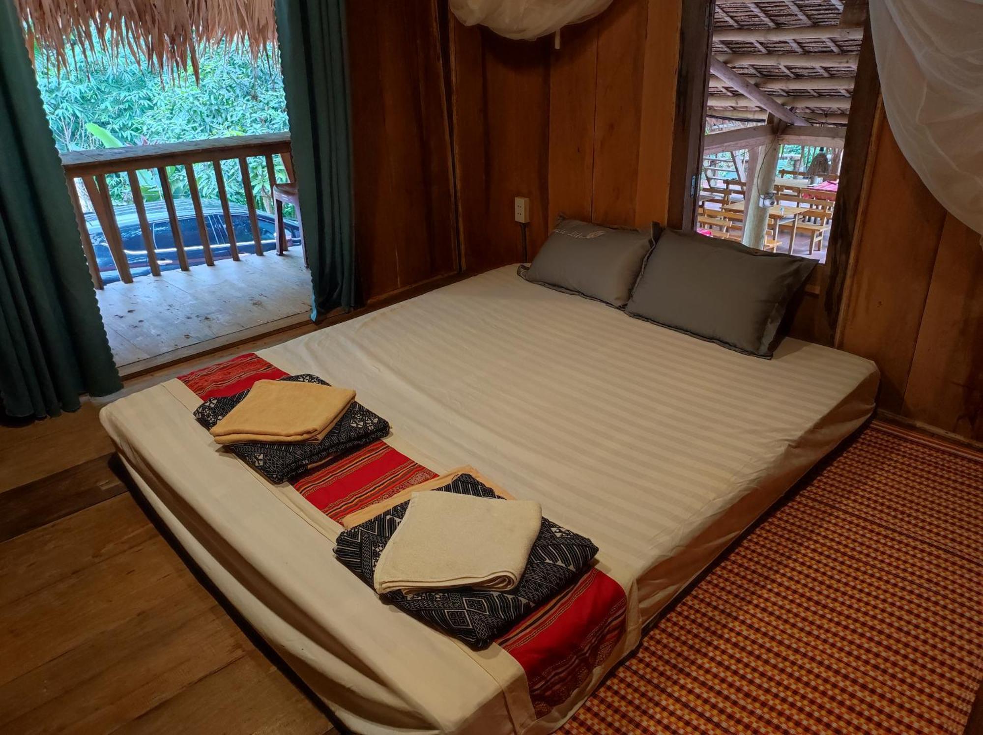 Lepont Mu Waterfall Bungalow Hòa Bình Exterior foto