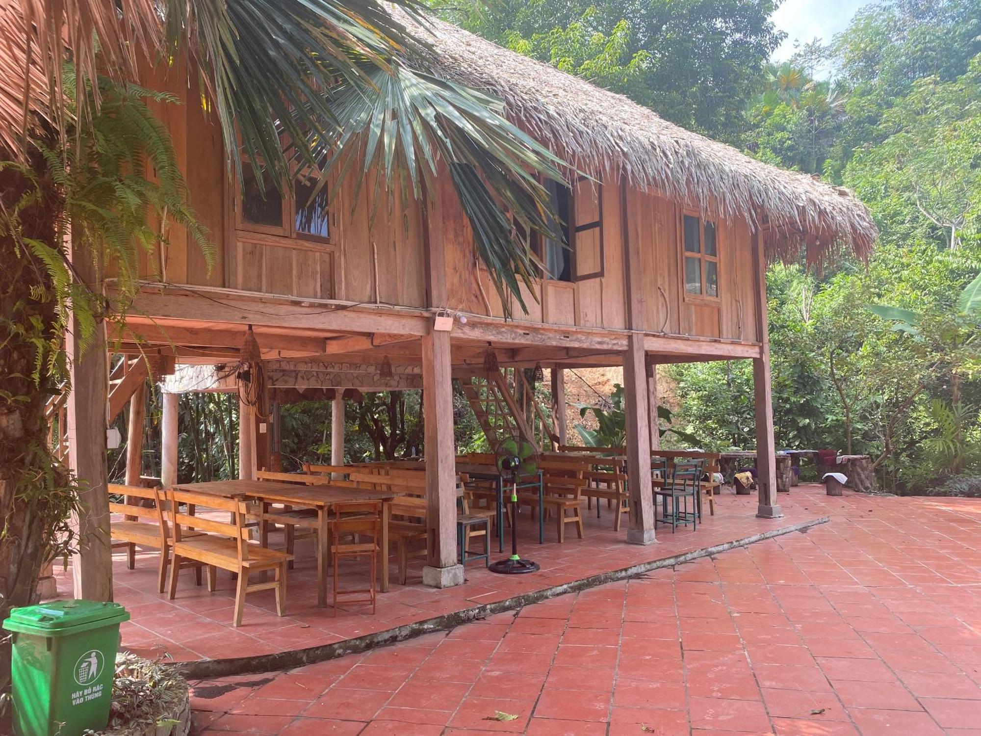 Lepont Mu Waterfall Bungalow Hòa Bình Exterior foto