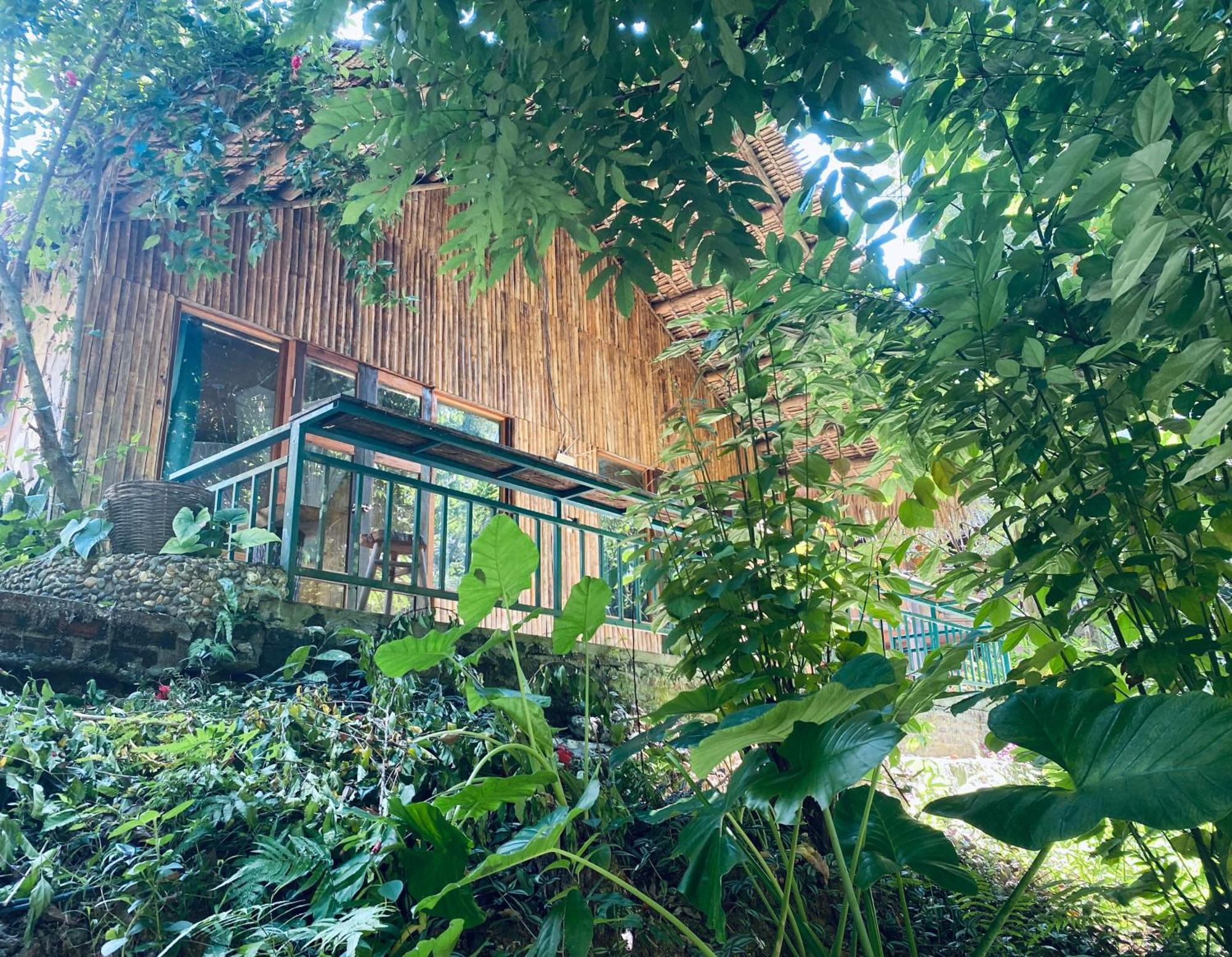 Lepont Mu Waterfall Bungalow Hòa Bình Exterior foto