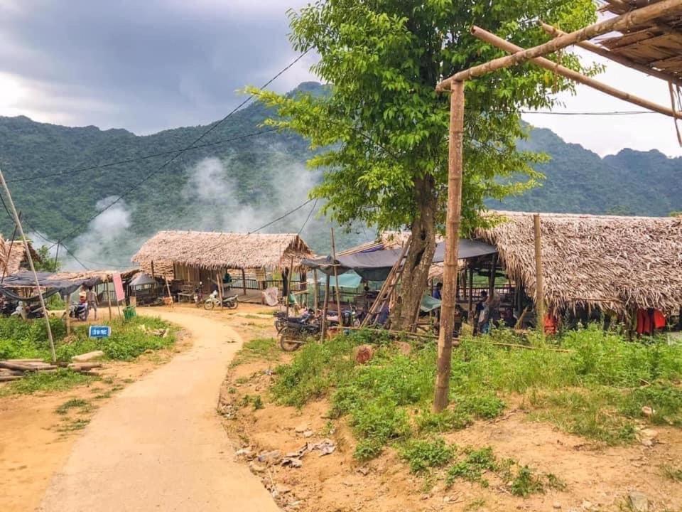 Lepont Mu Waterfall Bungalow Hòa Bình Exterior foto
