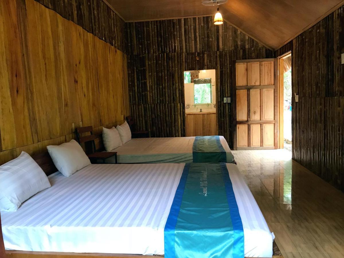 Lepont Mu Waterfall Bungalow Hòa Bình Exterior foto