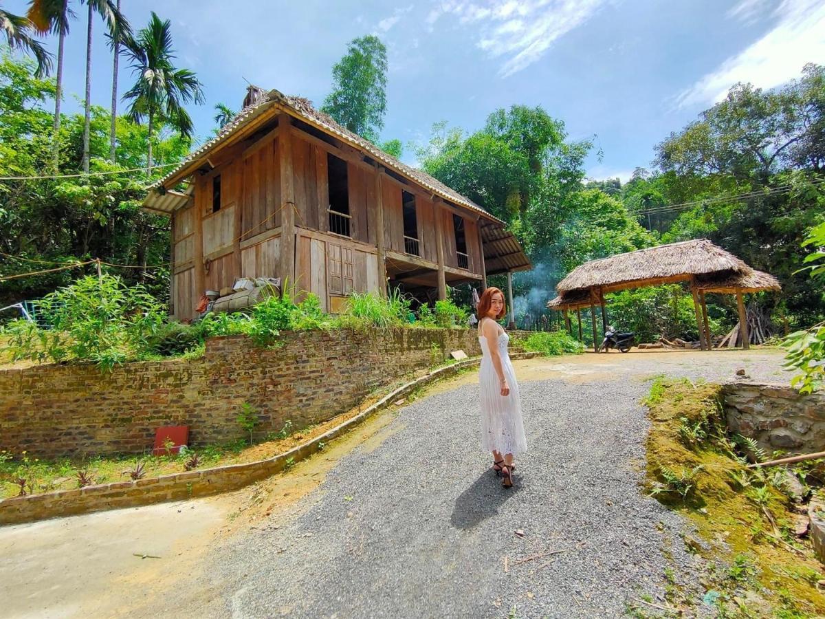 Lepont Mu Waterfall Bungalow Hòa Bình Exterior foto