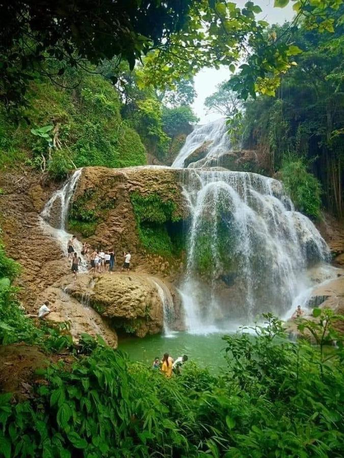 Lepont Mu Waterfall Bungalow Hòa Bình Exterior foto