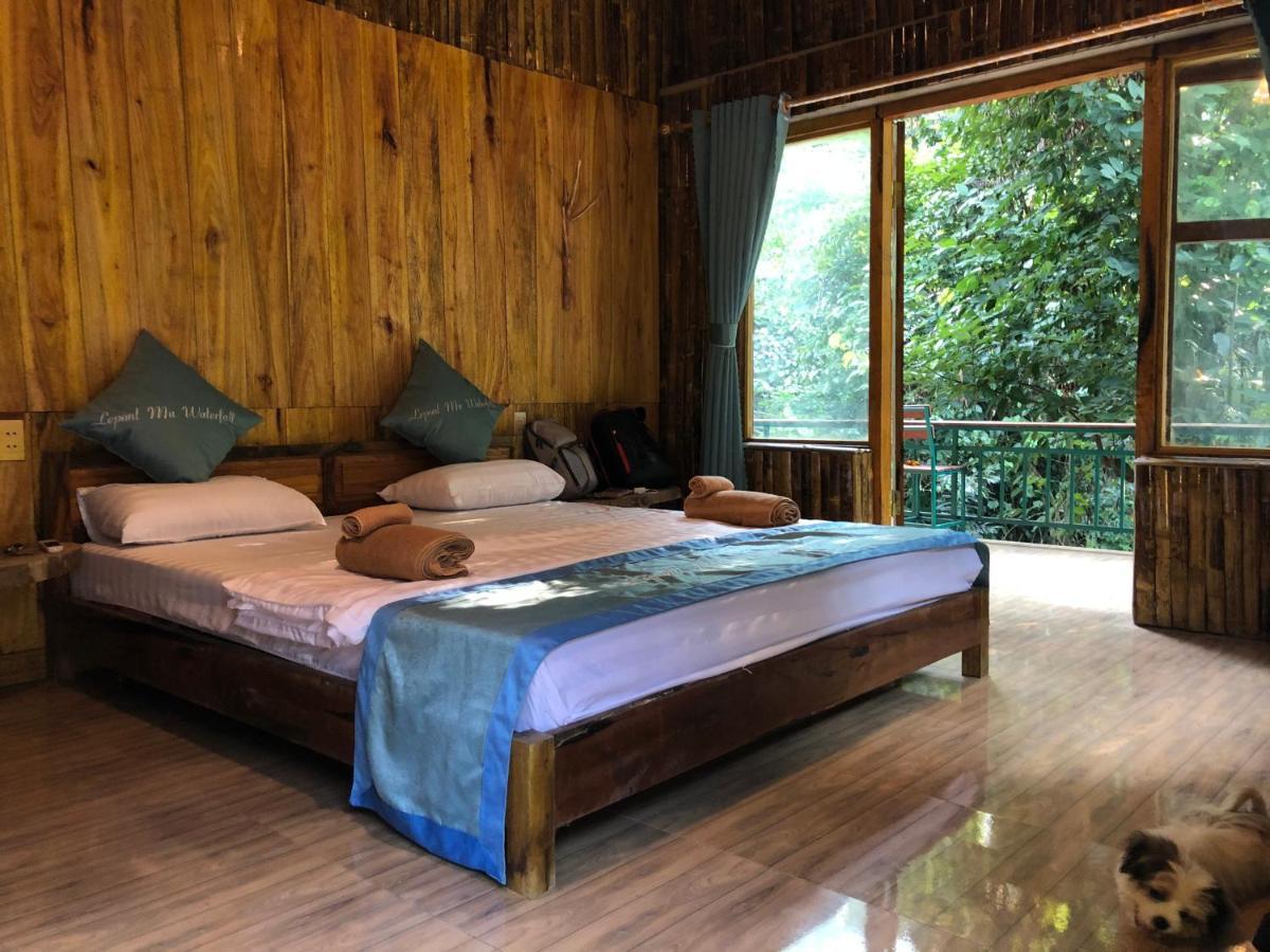 Lepont Mu Waterfall Bungalow Hòa Bình Exterior foto